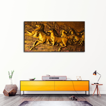  Accentuate More Wall Space with Big Paintings While Decorating Your H
