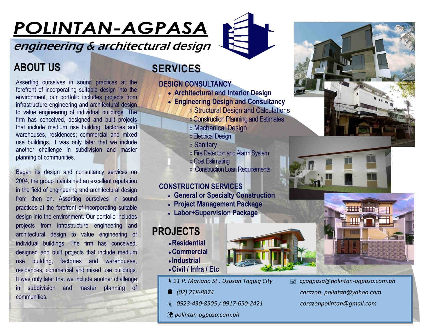 Engineering and Architectural Design Services